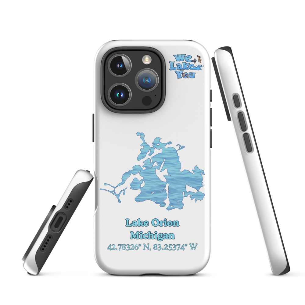Tough Case for iPhone® 15 and 16 with Lake Orion