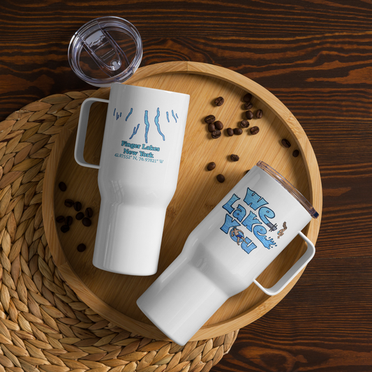 Finger Lakes 25 oz Stainless Steel Travel Mug