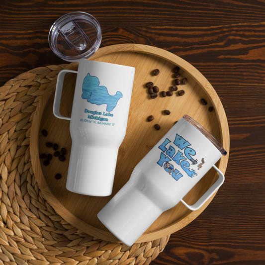 Douglas Lake 25 oz Stainless Steel Travel Mug