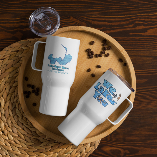 Lake Saint Helen 25 oz Stainless Steel Travel Mug