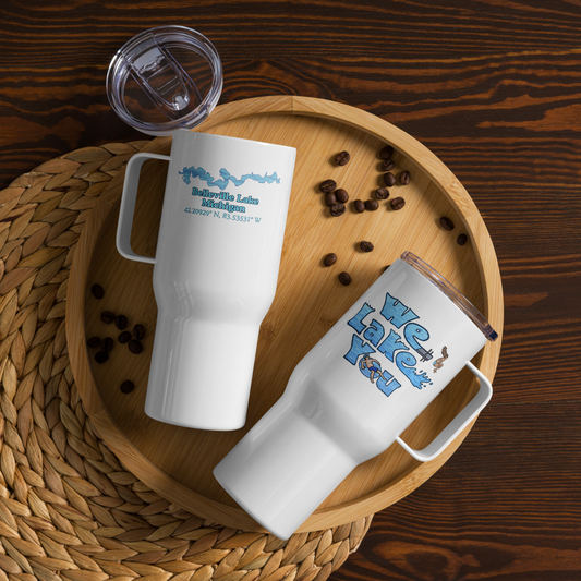 Belleville Lake 25 oz Stainless Steel Travel Mug