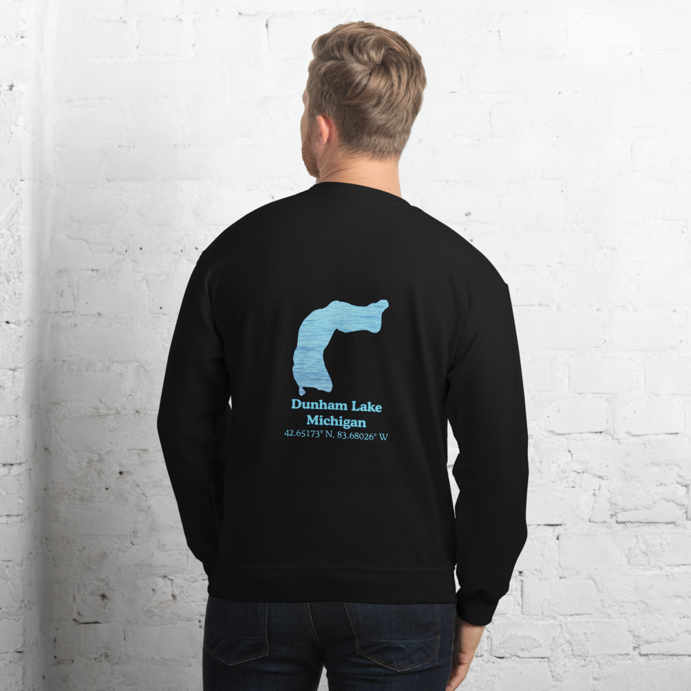 Dunham Lake Always Fresh, Sometimes Frozen Unisex Sweatshirt