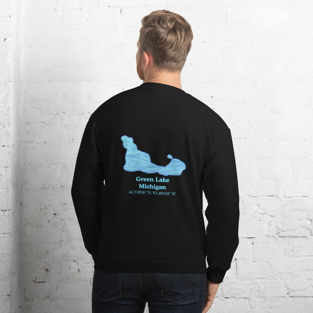 Green Lake Always Fresh, Sometimes Frozen Unisex Sweatshirt