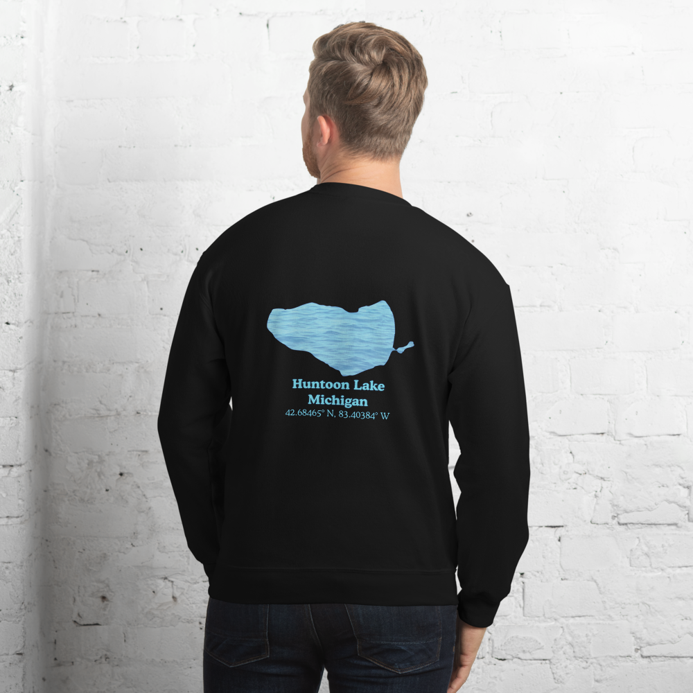 Huntoon Lake Always Fresh, Sometimes Frozen Unisex Sweatshirt