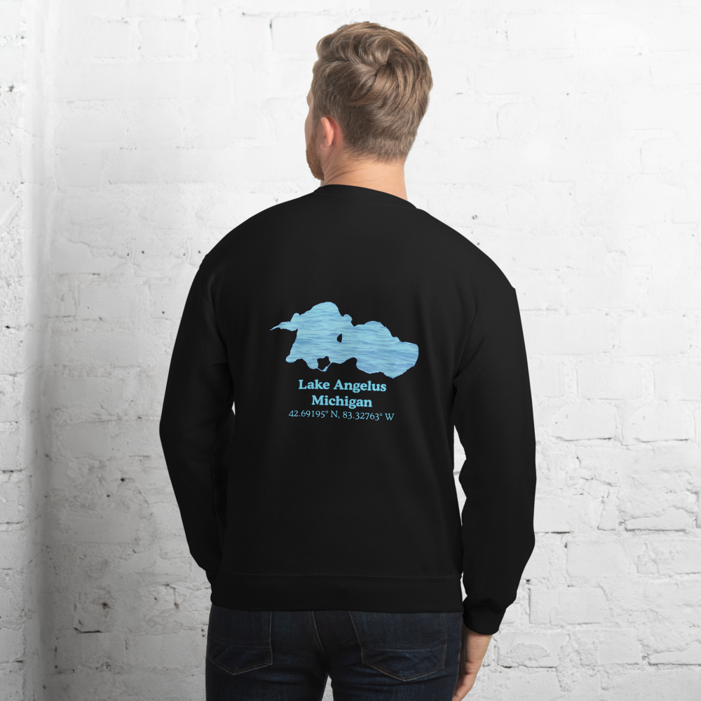 Lake Angelus Always Fresh, Sometimes Frozen Unisex Sweatshirt