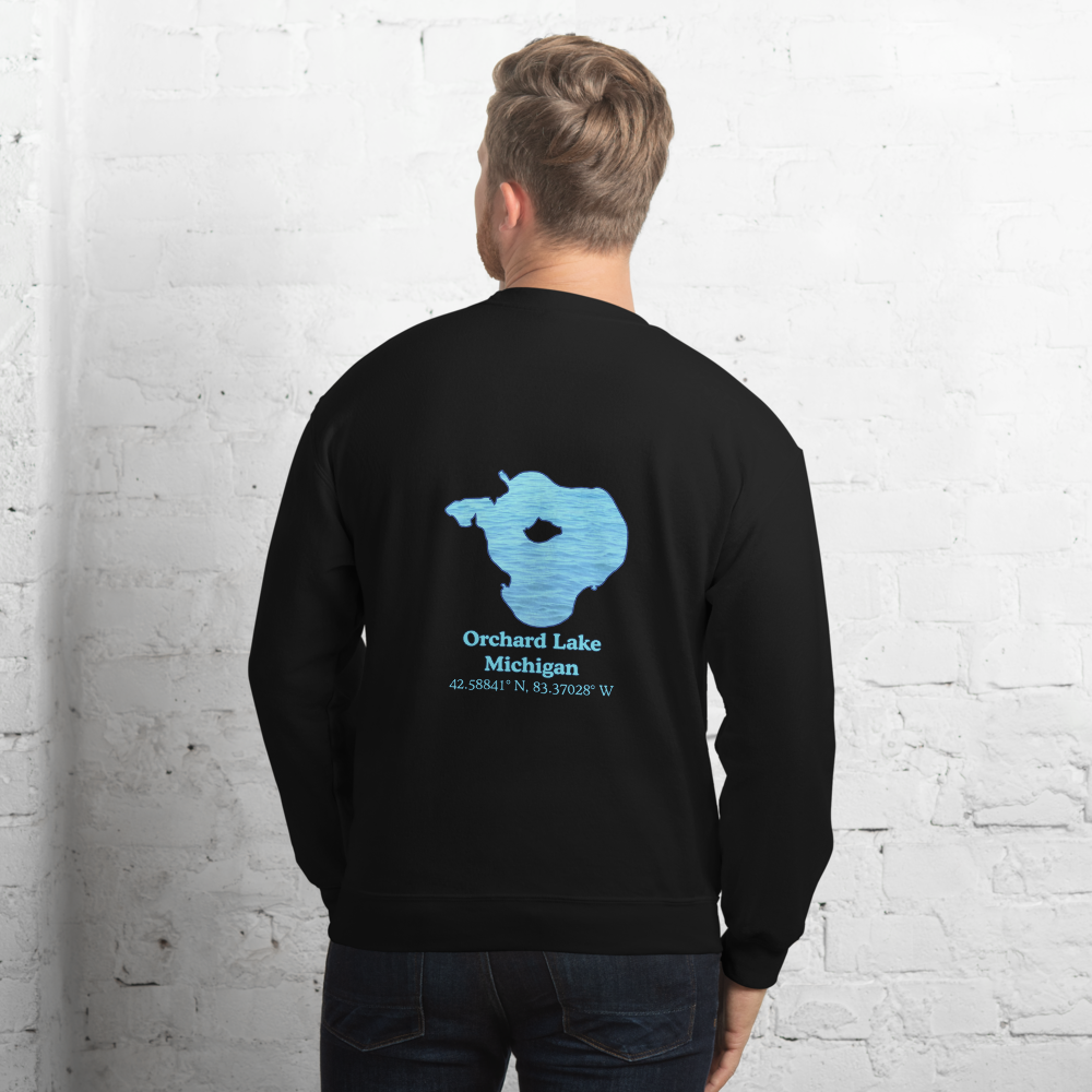 Orchard Lake Always Fresh, Sometimes Frozen Unisex Sweatshirt
