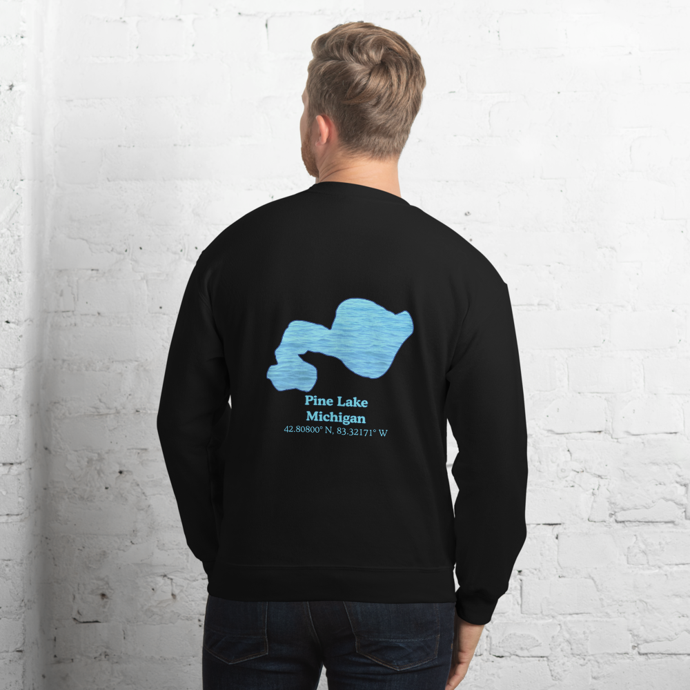 Pine Lake Always Fresh, Sometimes Frozen Unisex Sweatshirt