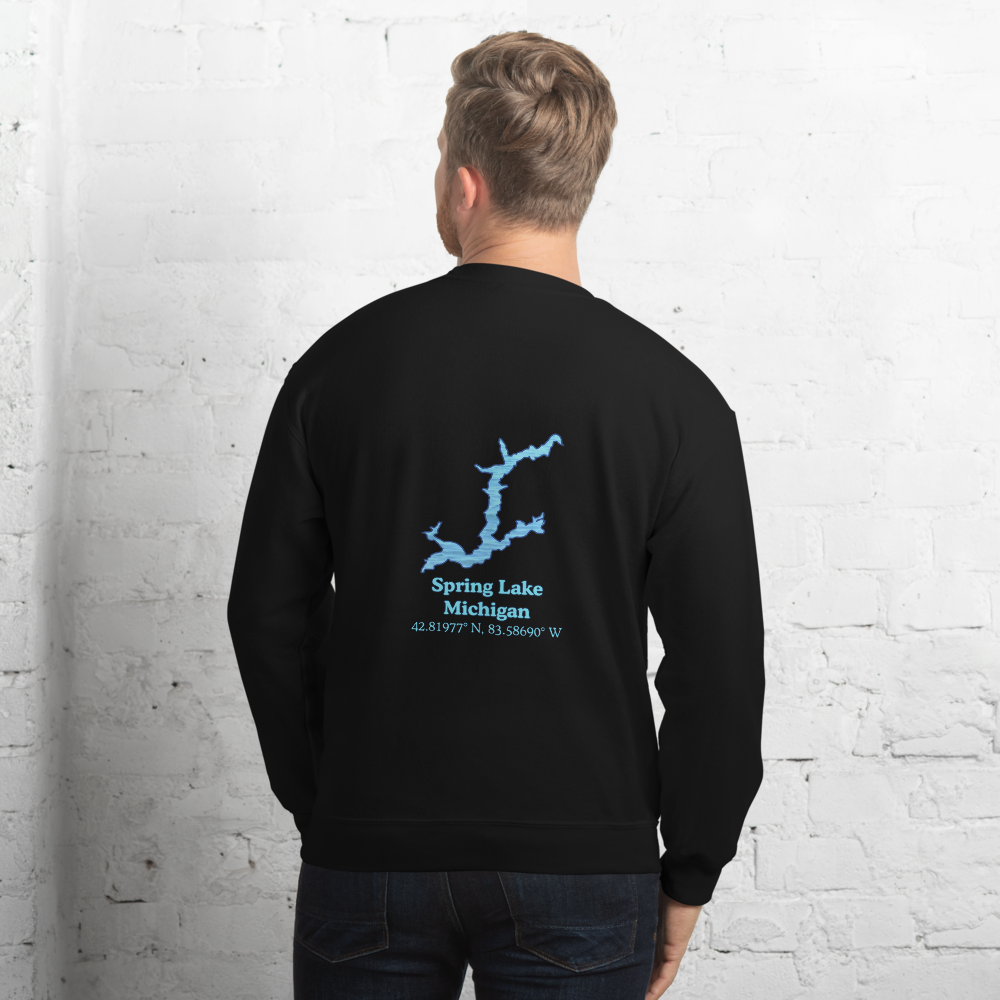 Spring Lake Always Fresh, Sometimes Frozen Unisex Sweatshirt