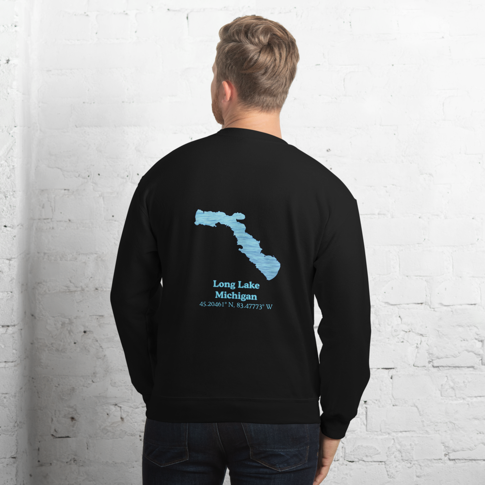 Long Lake Always Fresh, Sometimes Frozen Unisex Sweatshirt