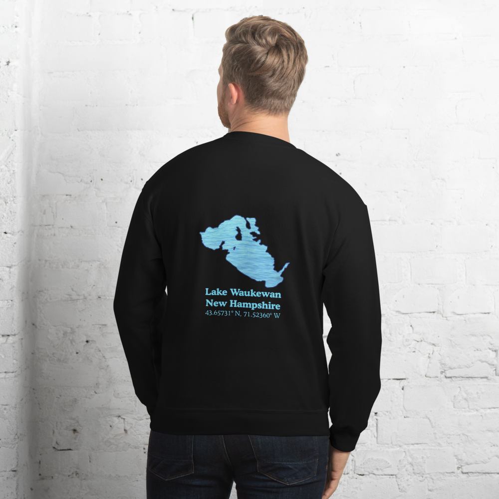 Lake Waukewan Always Fresh, Sometimes Frozen Unisex Sweatshirt