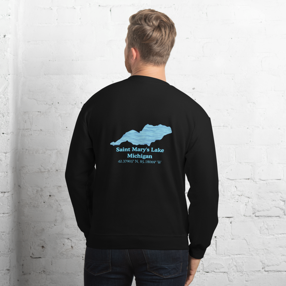 Saint Mary's Lake Always Fresh, Sometimes Frozen Unisex Sweatshirt