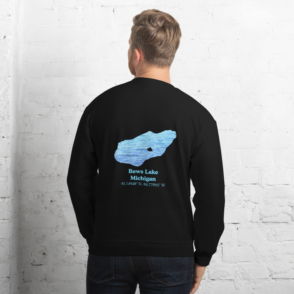 Bows Lake Always Fresh, Sometimes Frozen Unisex Sweatshirt