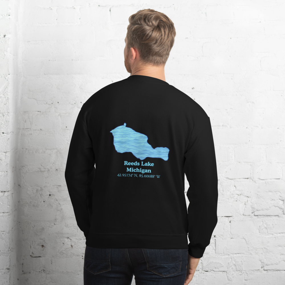 Reeds Lake Always Fresh, Sometimes Frozen Unisex Sweatshirt