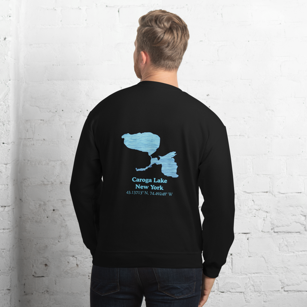 Caroga Lake Always Fresh, Sometimes Frozen Unisex Sweatshirt