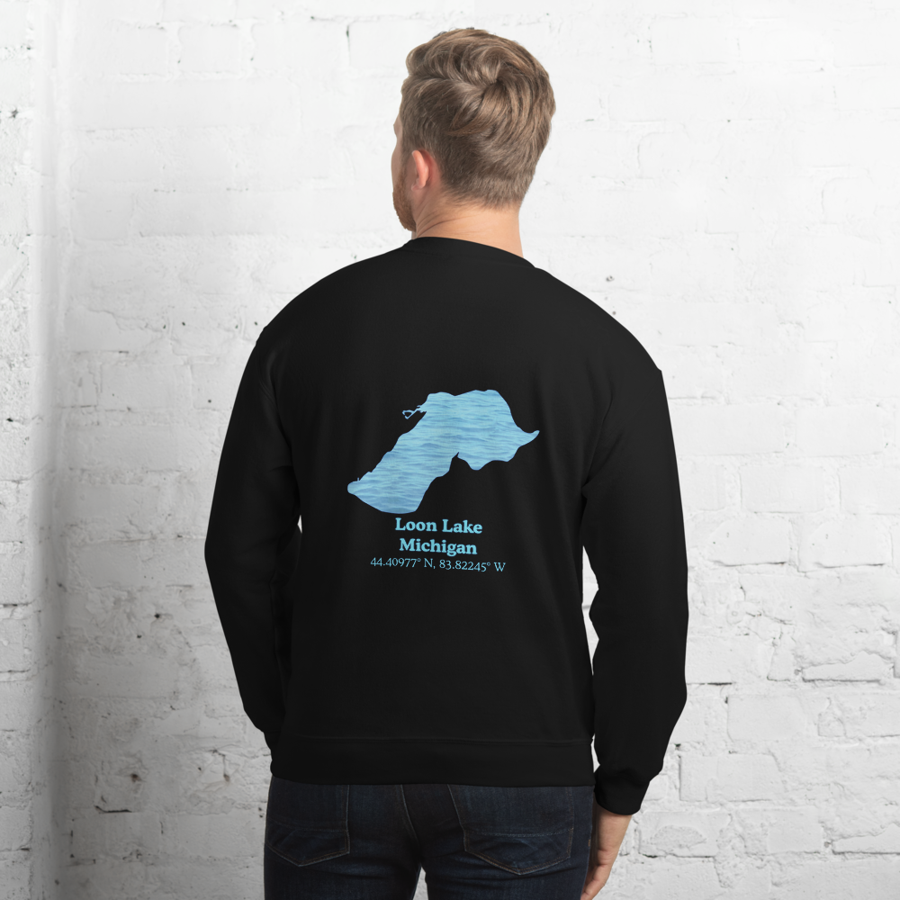 Loon Lake Always Fresh, Sometimes Frozen Unisex Sweatshirt