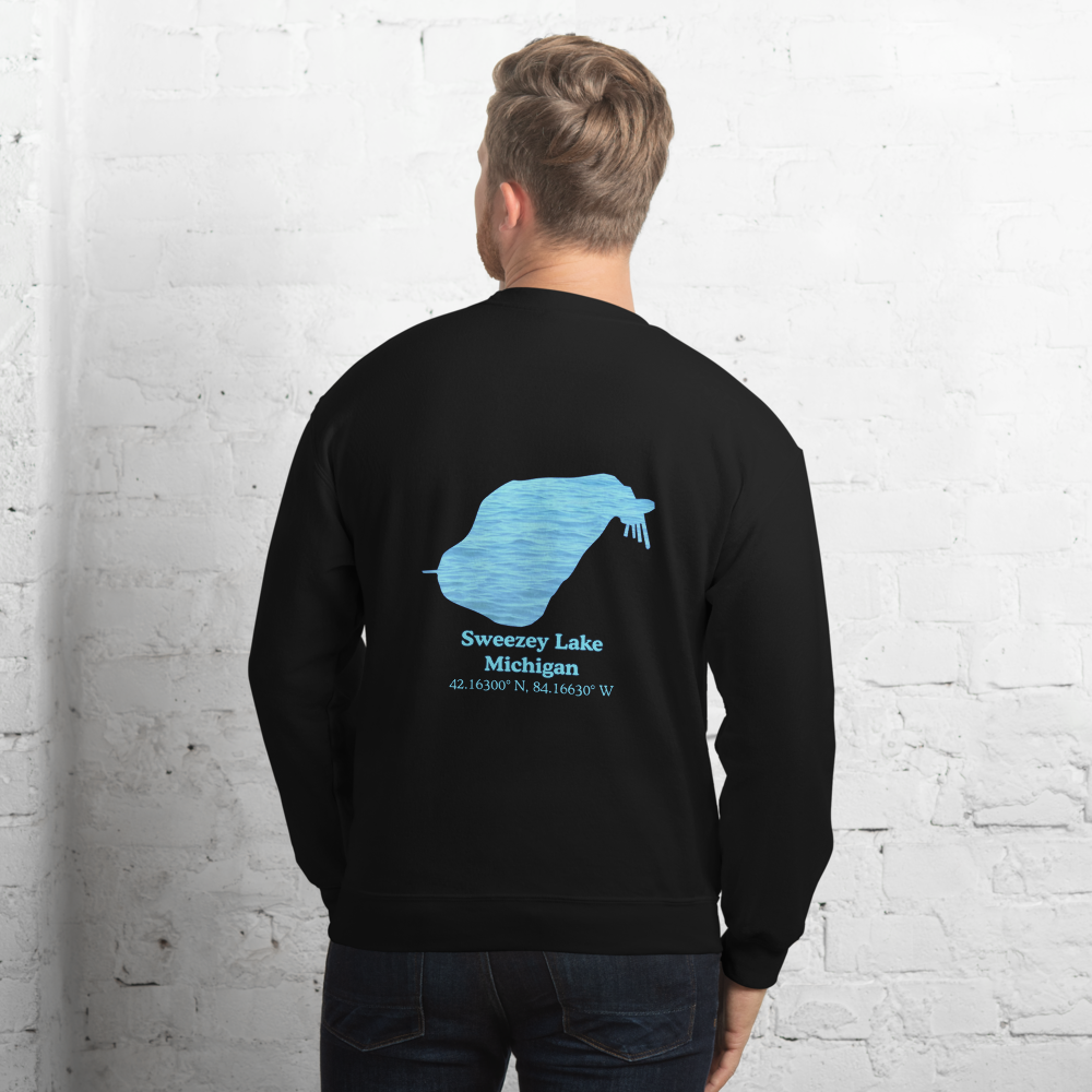 Sweezey Lake Always Fresh, Sometimes Frozen Unisex Sweatshirt