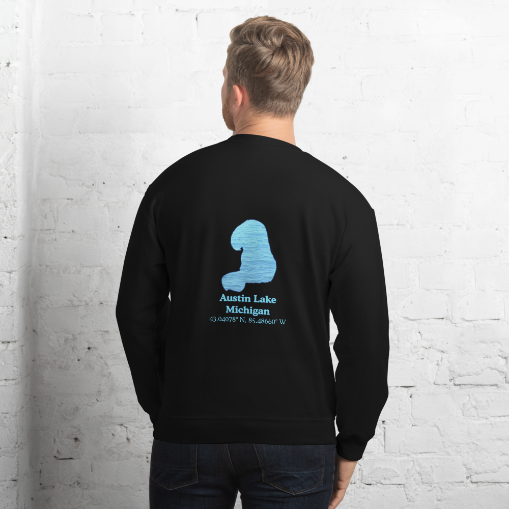 Austin Lake Always Fresh, Sometimes Frozen Unisex Sweatshirt
