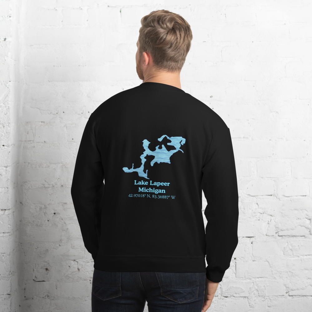 Lake Lapeer Always Fresh, Sometimes Frozen Unisex Sweatshirt