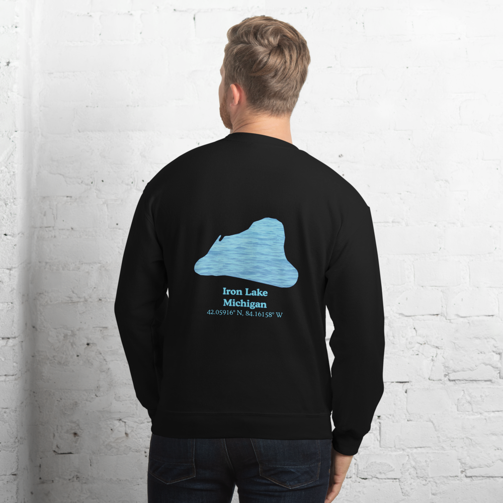 Iron Lake Always Fresh, Sometimes Frozen Unisex Sweatshirt