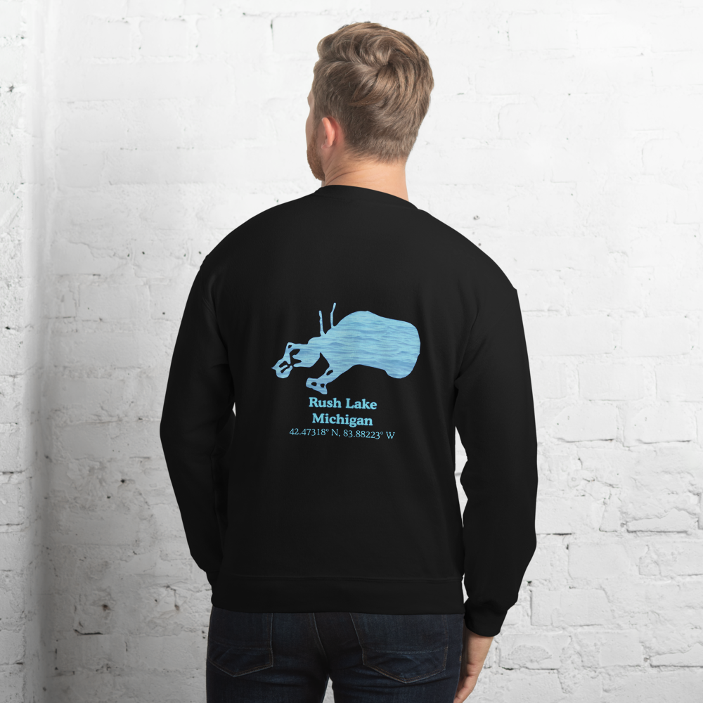 Rush Lake Always Fresh, Sometimes Frozen Unisex Sweatshirt