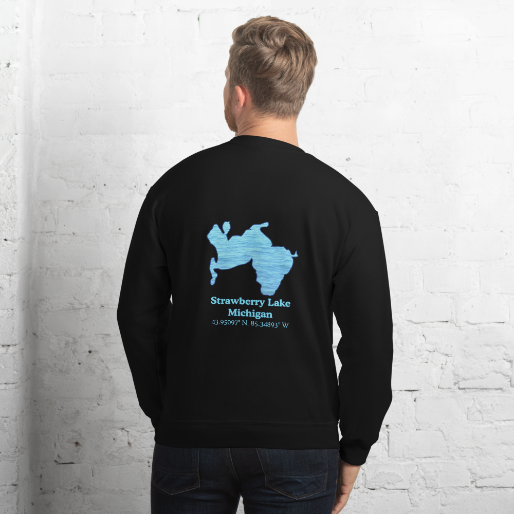 Strawberry Lake Always Fresh, Sometimes Frozen Unisex Sweatshirt