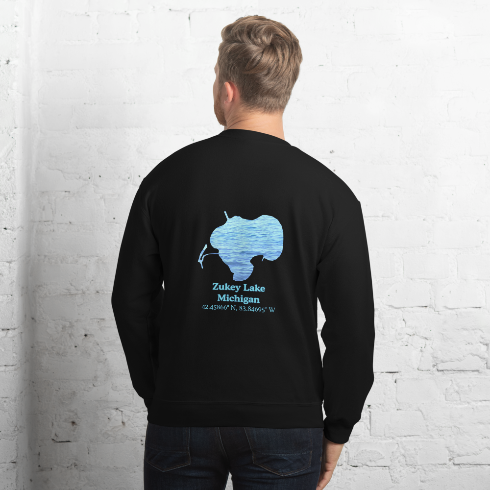 Zukey Lake Always Fresh, Sometimes Frozen Unisex Sweatshirt
