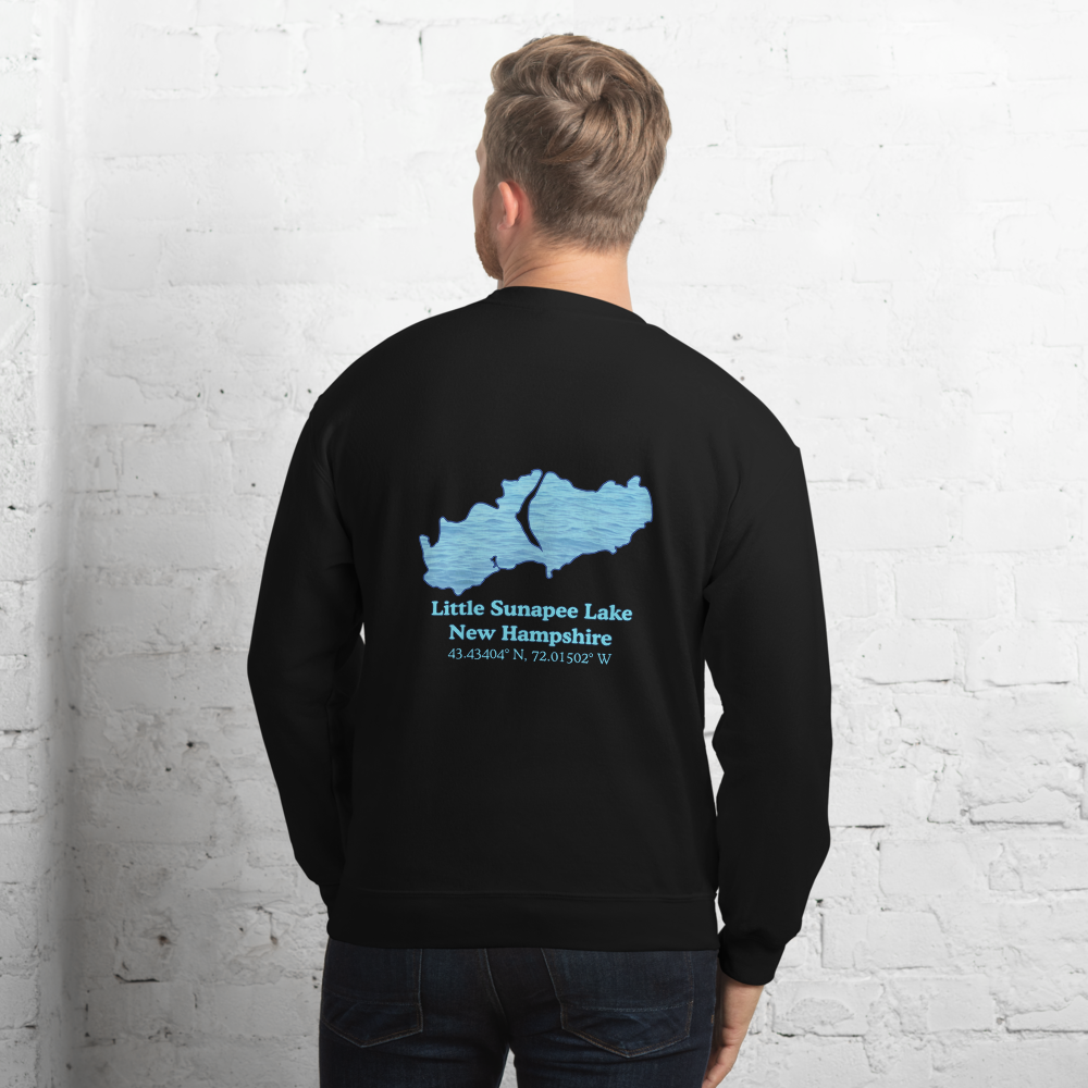 Little Sunapee Lake Always Fresh, Sometimes Frozen Unisex Sweatshirt