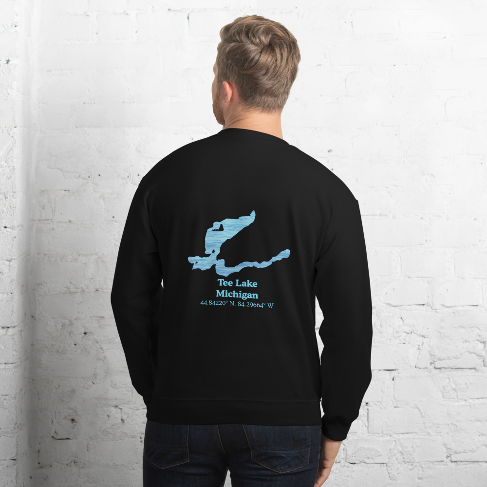 Tee Lake Always Fresh, Sometimes Frozen Unisex Sweatshirt