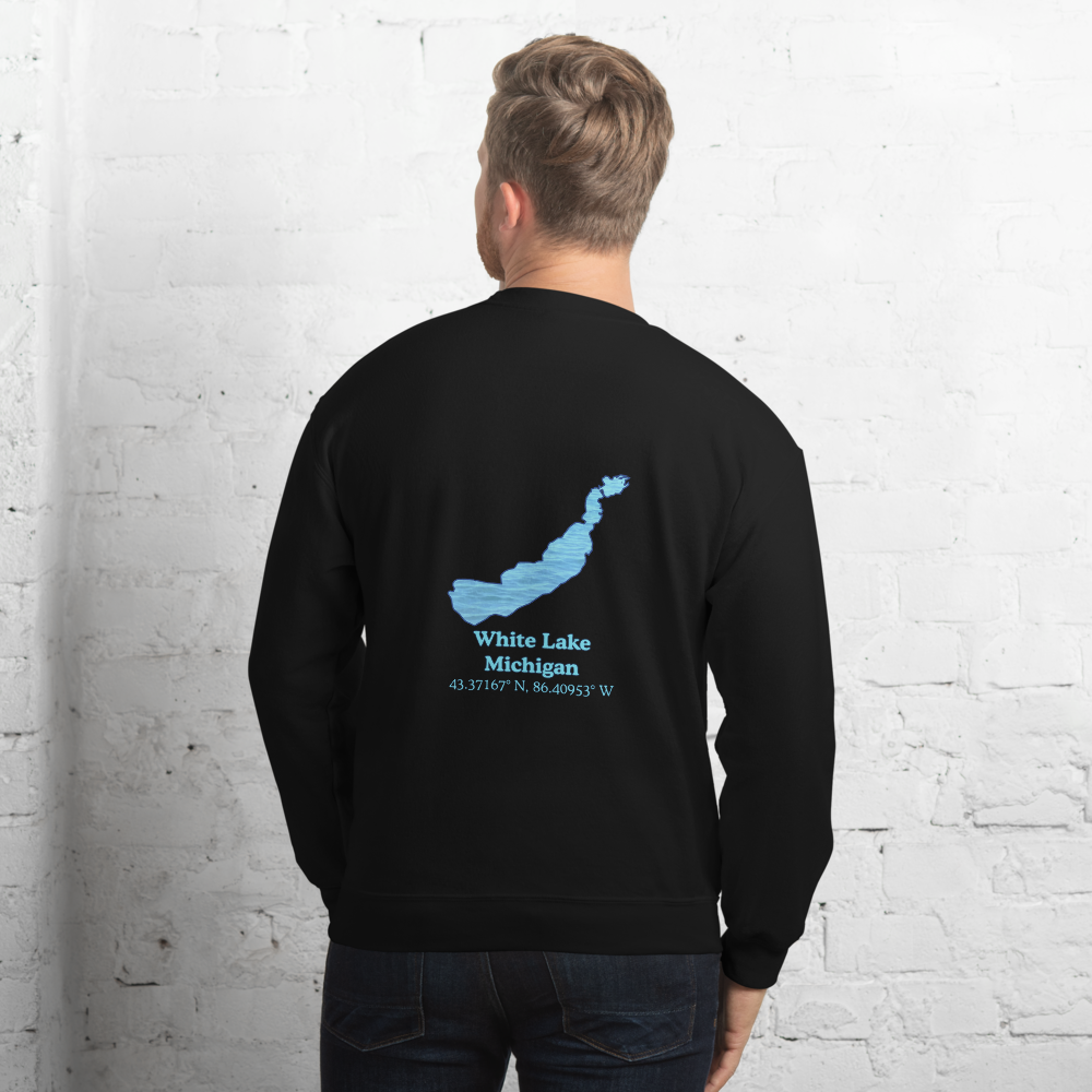 White Lake Always Fresh, Sometimes Frozen Unisex Sweatshirt