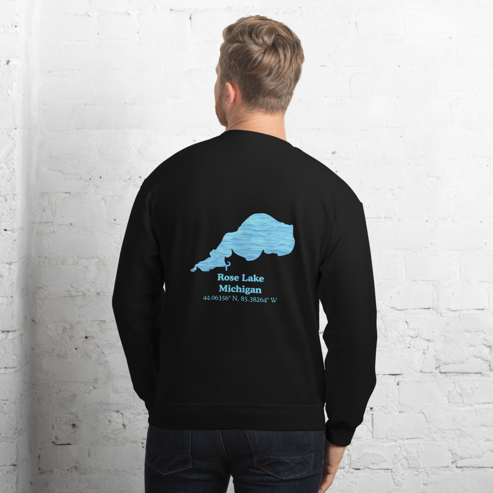 Rose Lake Always Fresh, Sometimes Frozen Unisex Sweatshirt