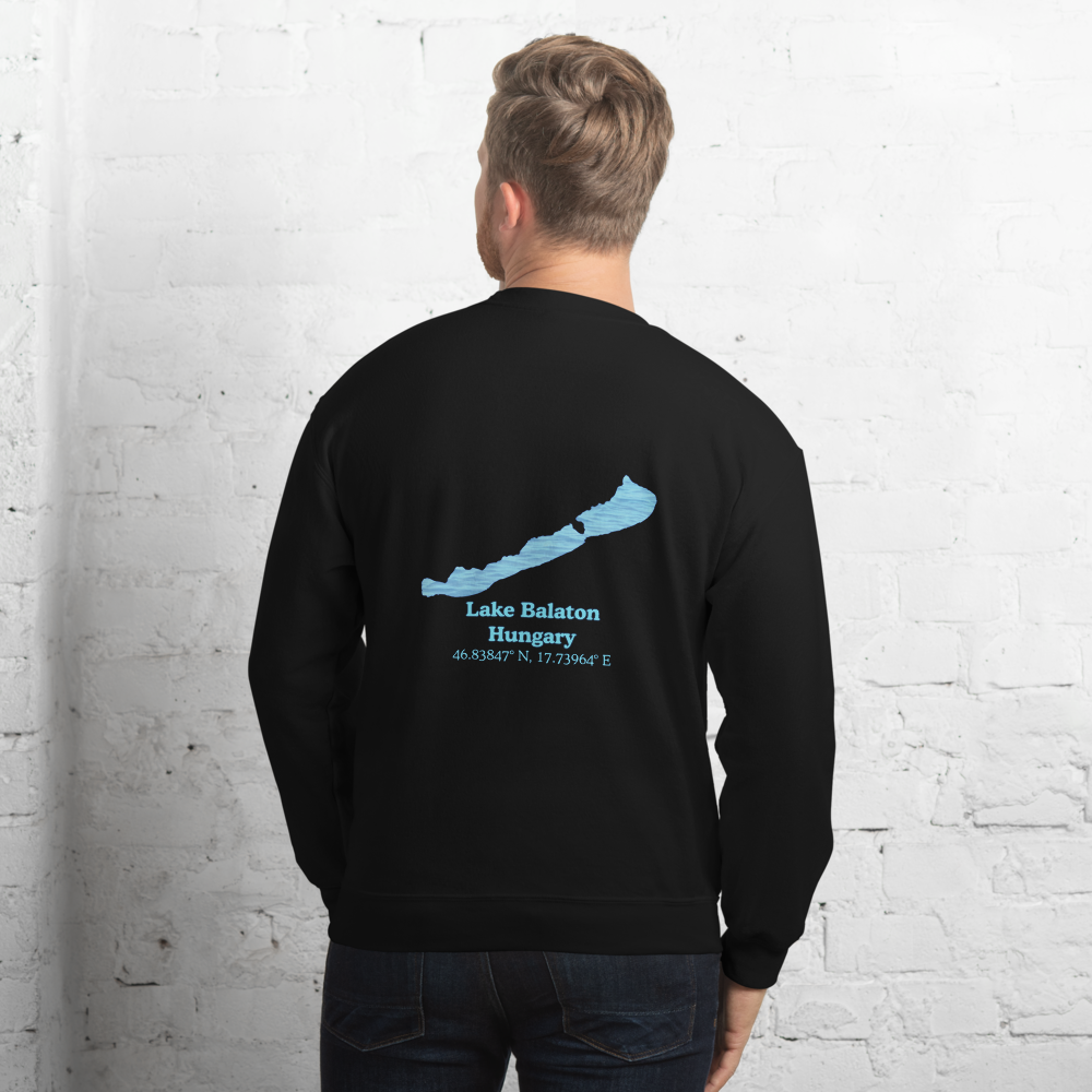 Lake Balaton Always Fresh, Sometimes Frozen Unisex Sweatshirt