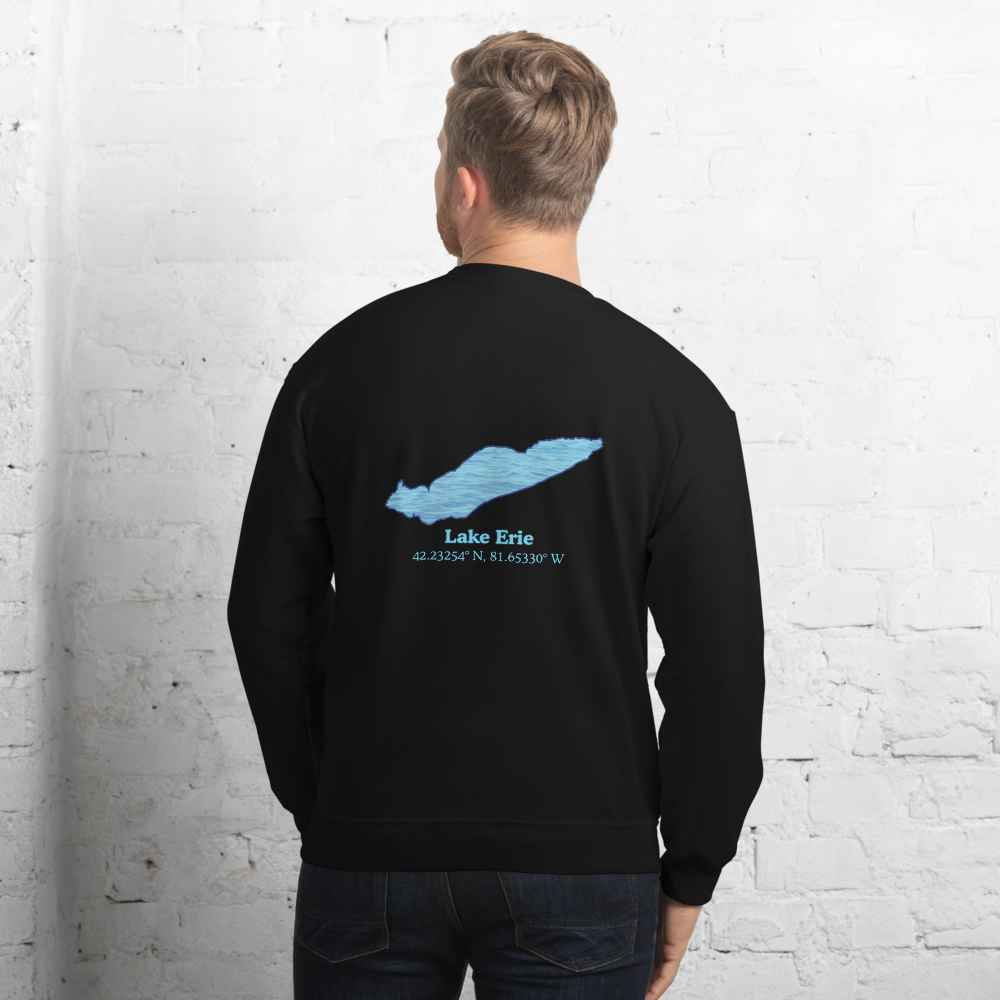 Lake Erie Always Fresh, Sometimes Frozen Unisex Sweatshirt