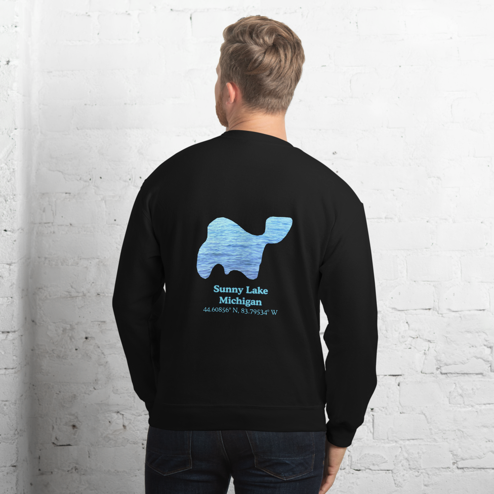 Sunny Lake Always Fresh, Sometimes Frozen Unisex Sweatshirt