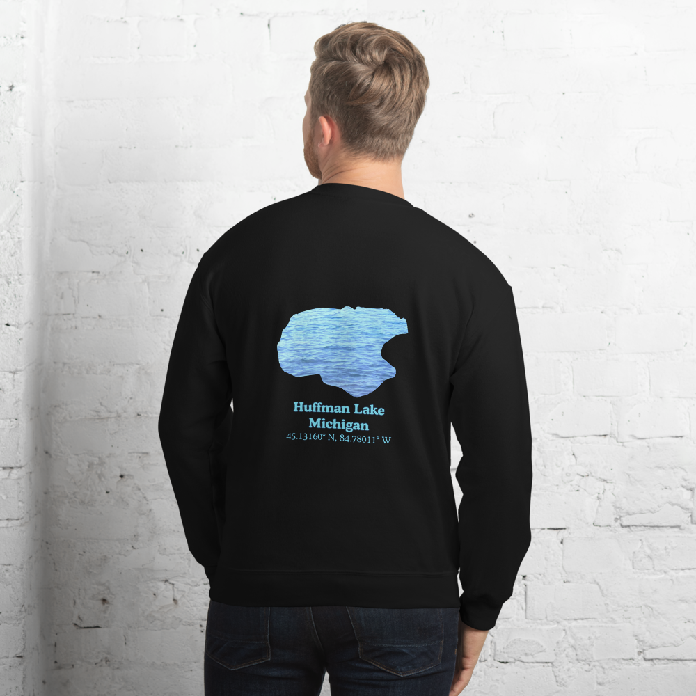 Huffman Lake Always Fresh, Sometimes Frozen Unisex Sweatshirt