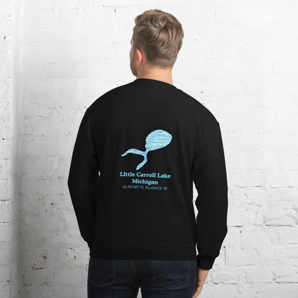 LIttle Carroll Lake Always Fresh, Sometimes Frozen Unisex Sweatshirt