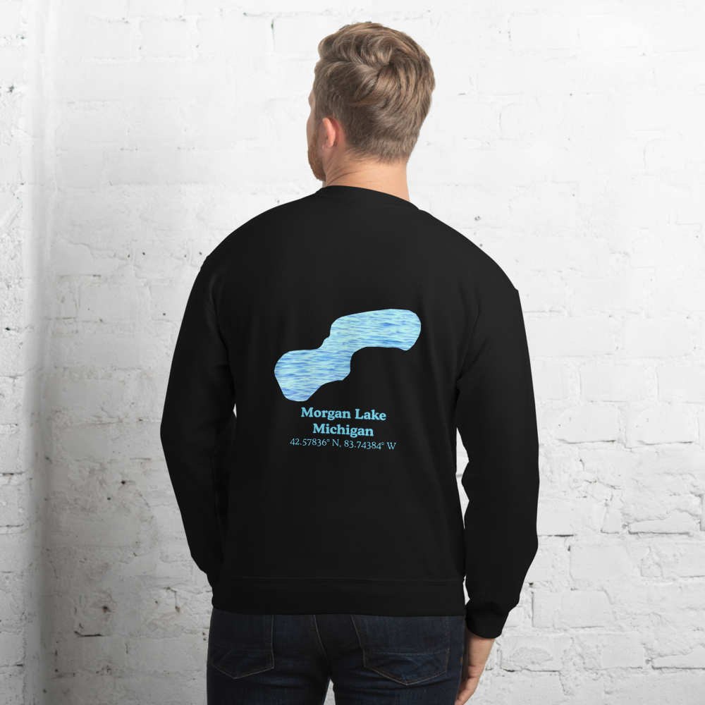 Morgan Lake Always Fresh, Sometimes Frozen Unisex Sweatshirt