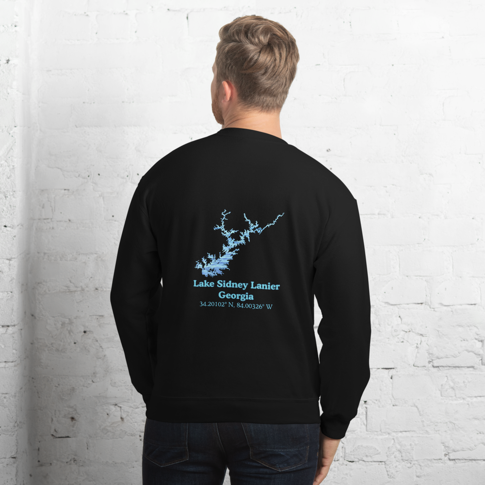 Lake Sidney Lanier Always Fresh, Sometimes Frozen Unisex Sweatshirt