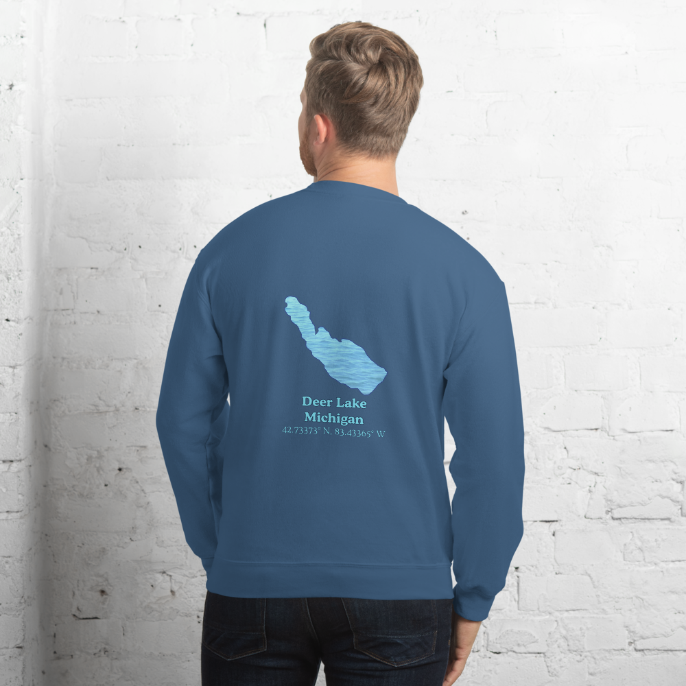Deer Lake Always Fresh, Sometimes Frozen Unisex Sweatshirt