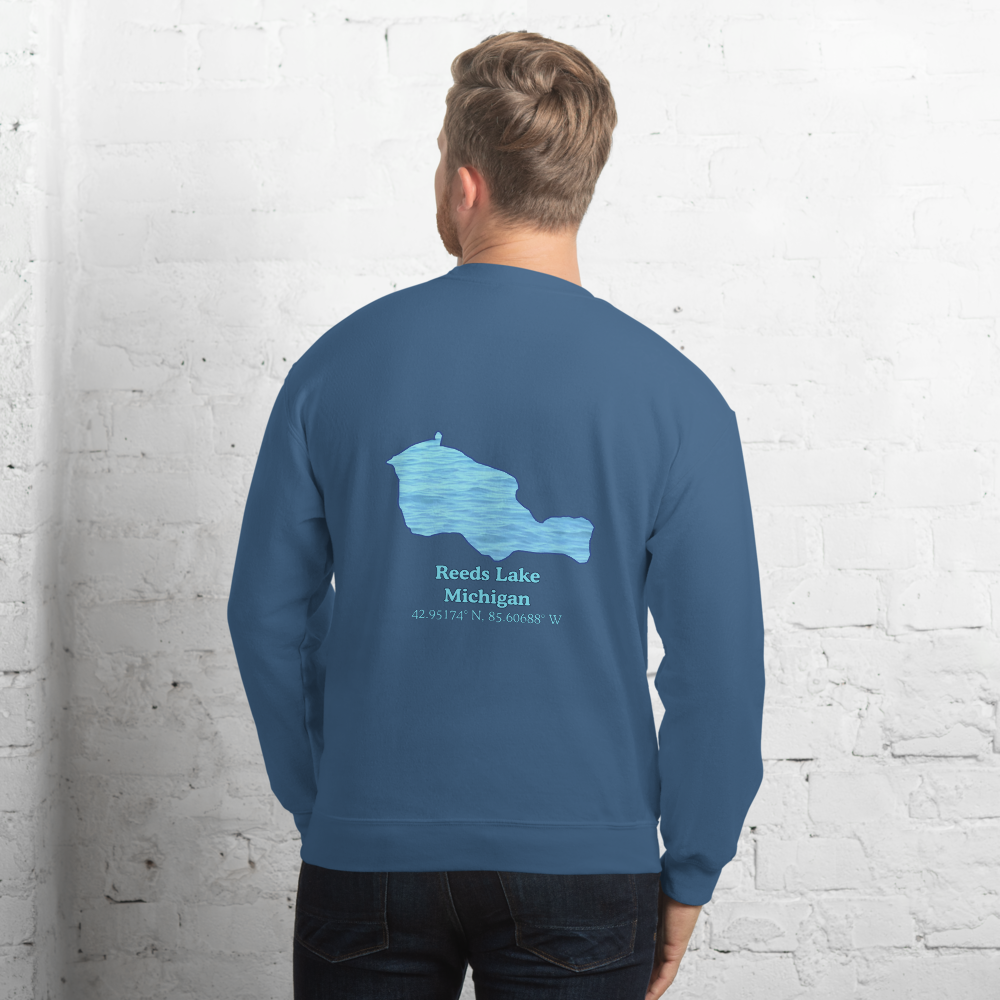 Reeds Lake Always Fresh, Sometimes Frozen Unisex Sweatshirt