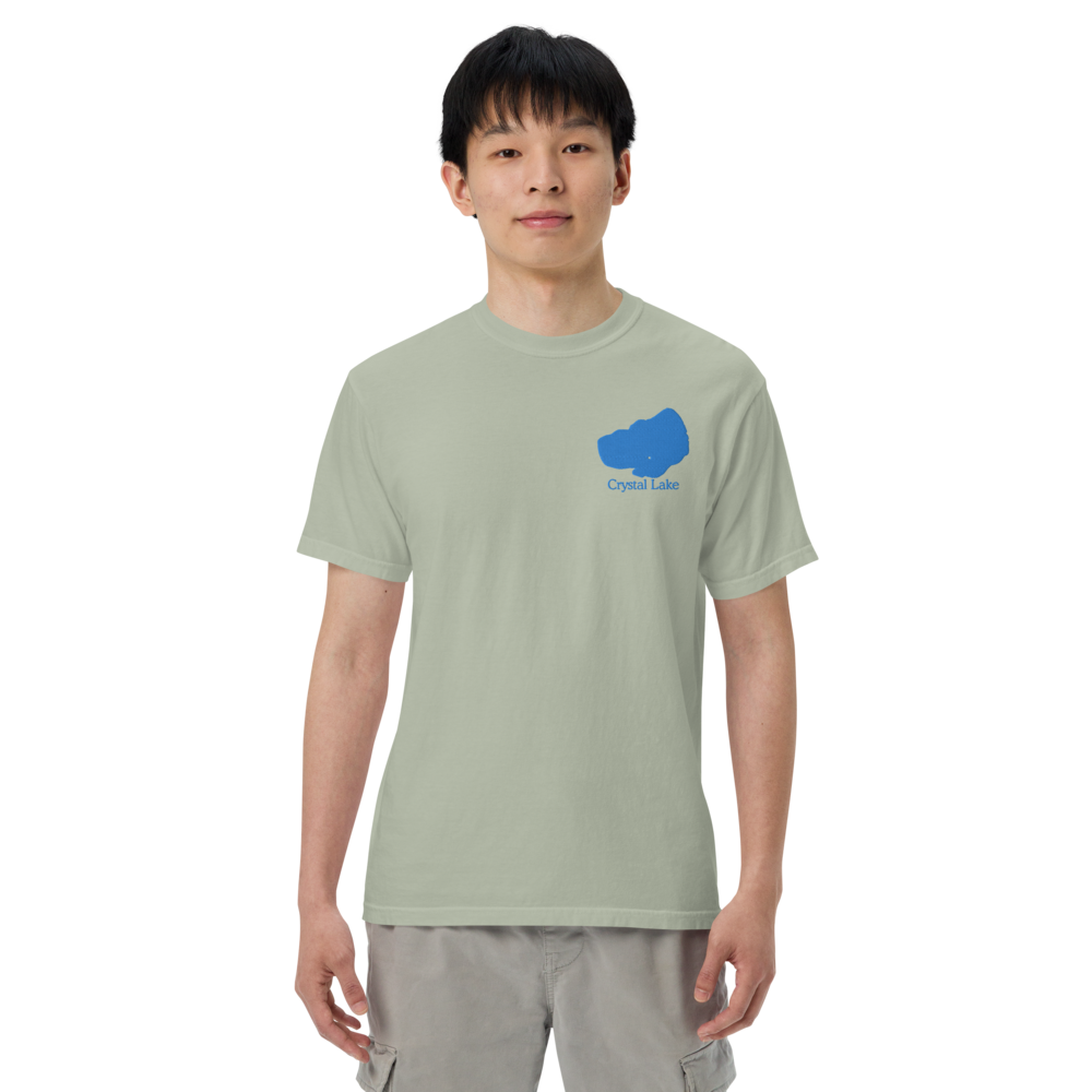 Crystal Lake Super Premium Embroidered Unisex T-shirt