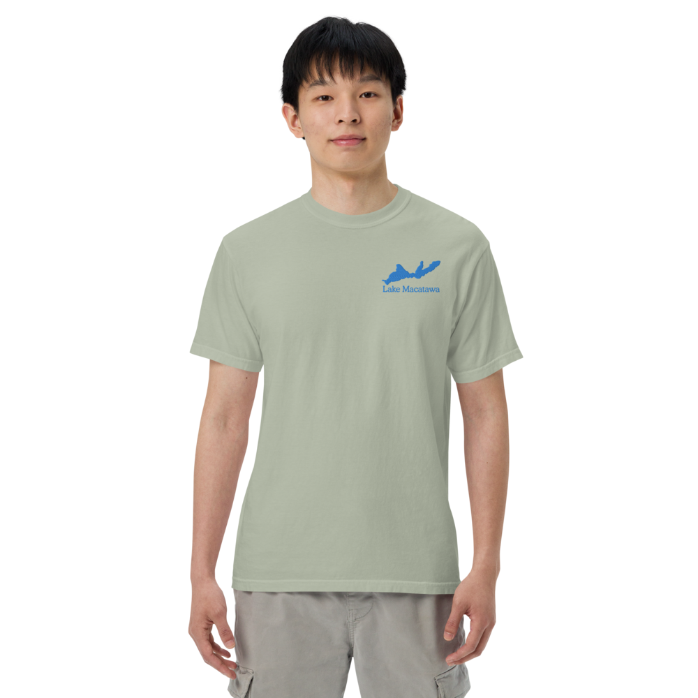 Lake Macatawa Super Premium Embroidered Unisex T-shirt