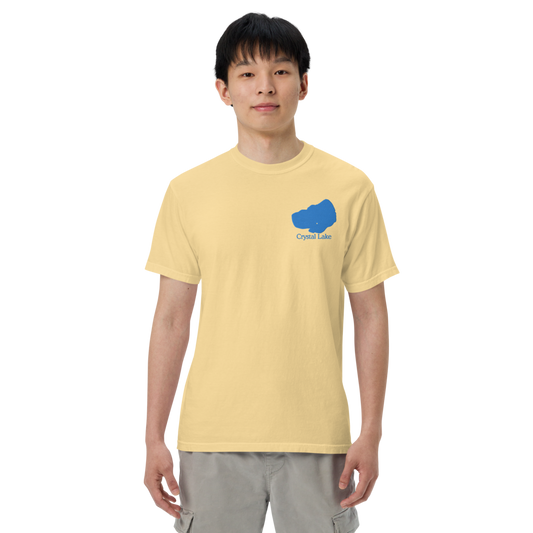 Crystal Lake Super Premium Embroidered Unisex T-shirt
