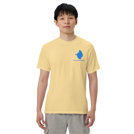 Lake Okeechobee Super Premium Embroidered Unisex T-shirt