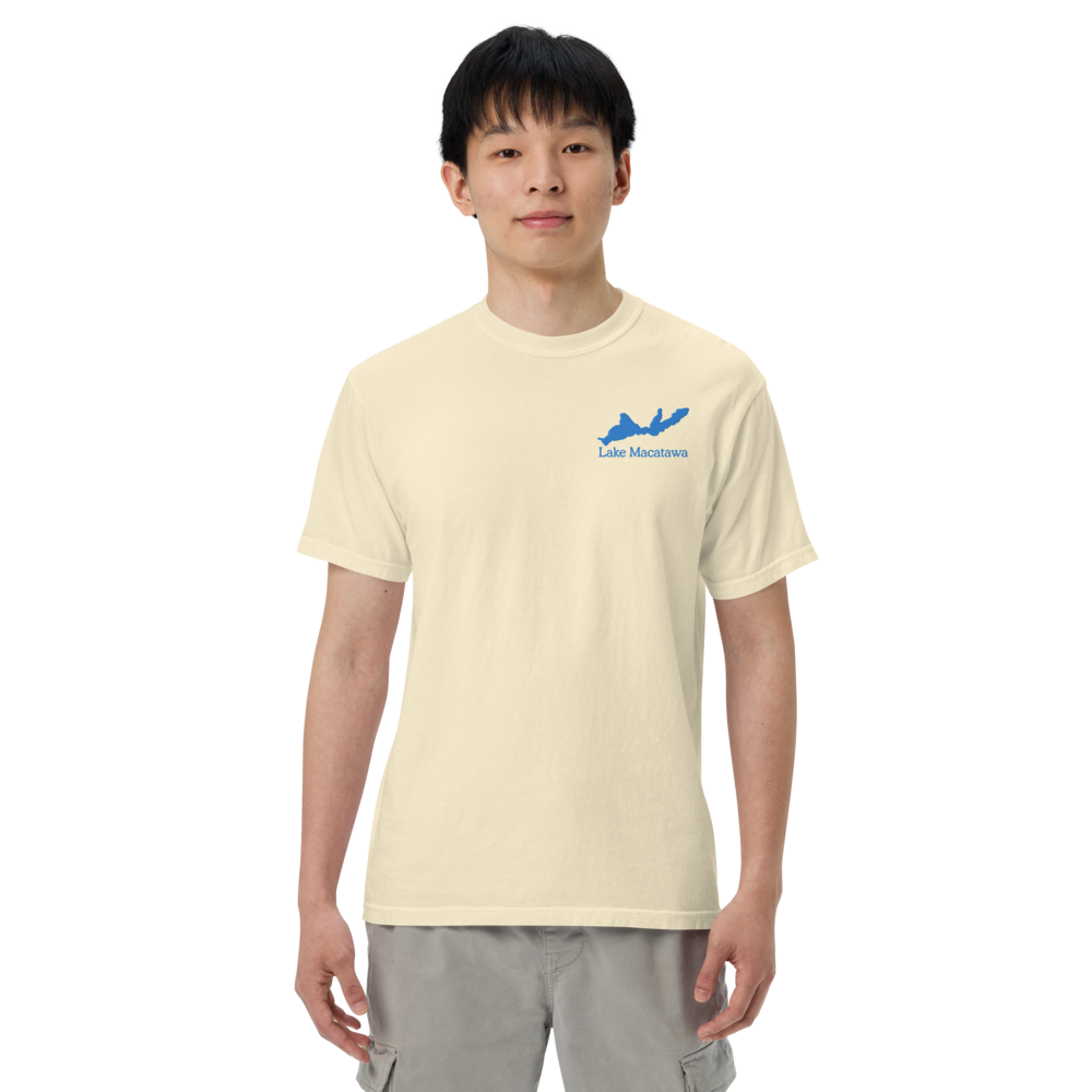 Lake Macatawa Super Premium Embroidered Unisex T-shirt