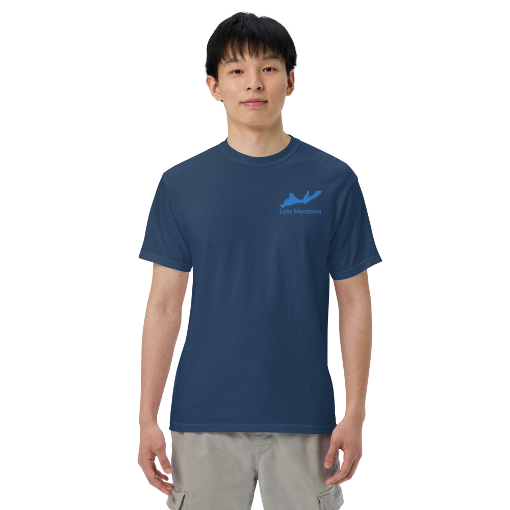 Lake Macatawa Super Premium Embroidered Unisex T-shirt