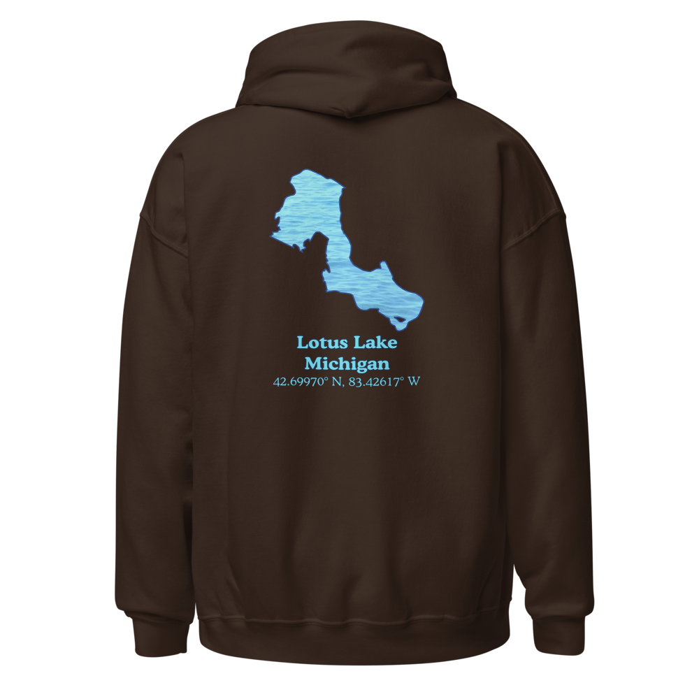 Lotus Lake Unisex Pullover Hoodie