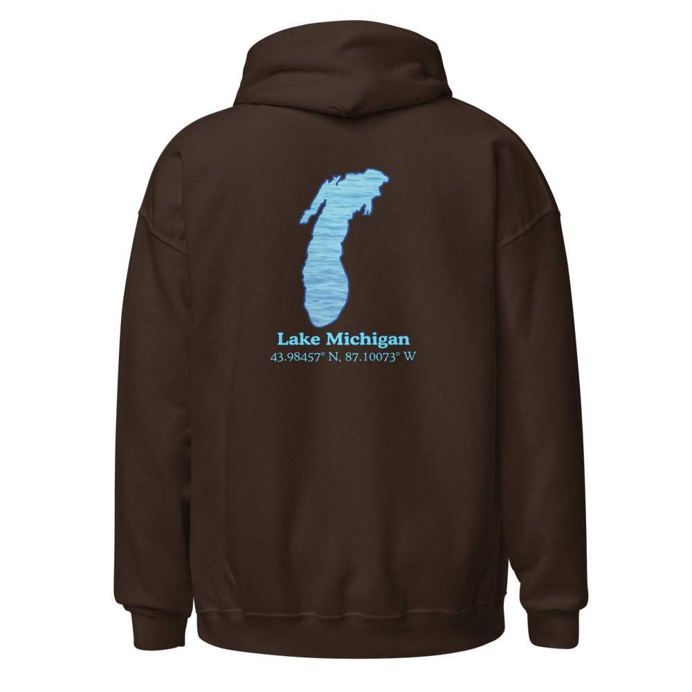 Lake Michigan Unisex Pullover Hoodie