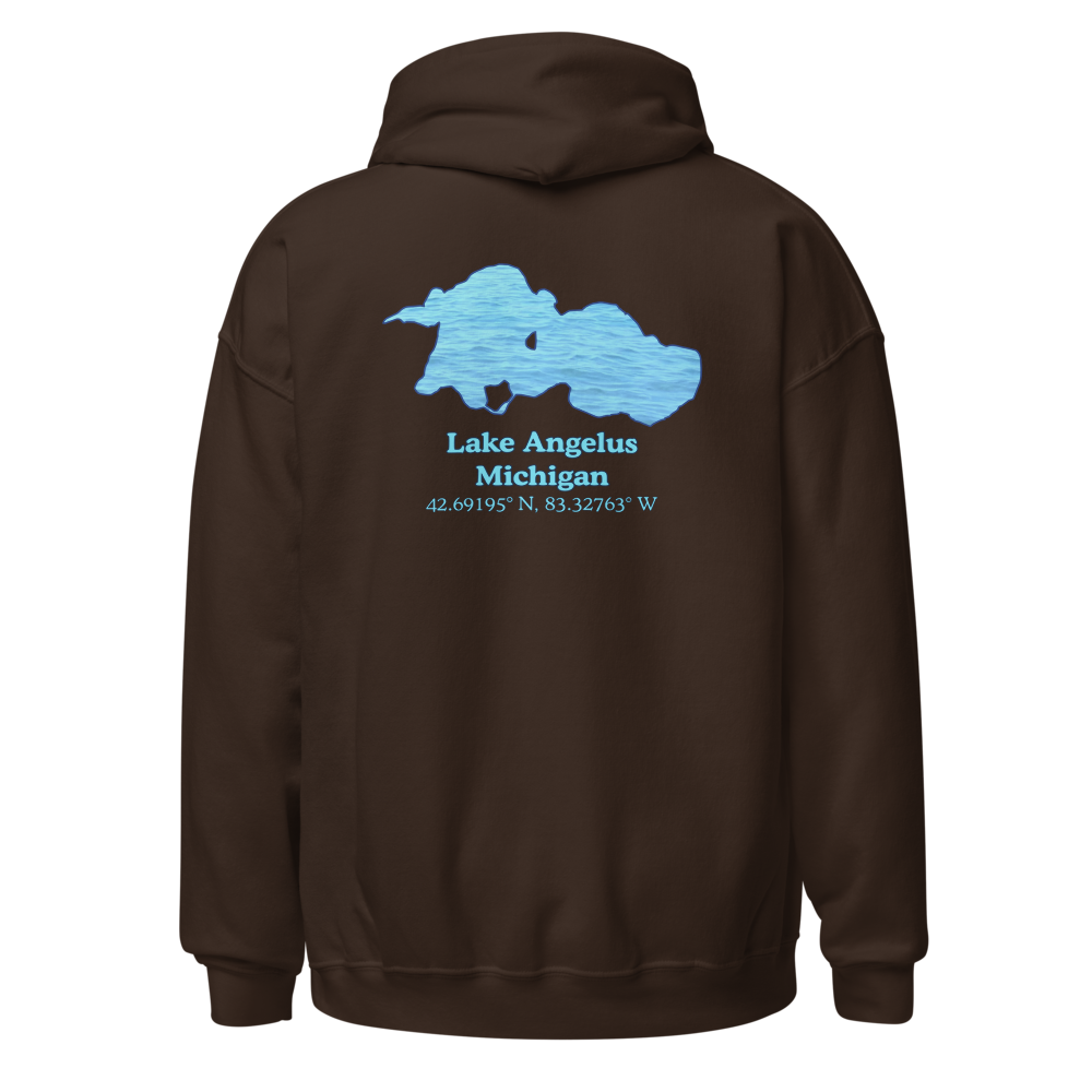 Classic Unisex Pullover Hoodie - Lake Angelus on back and We Lake You on front