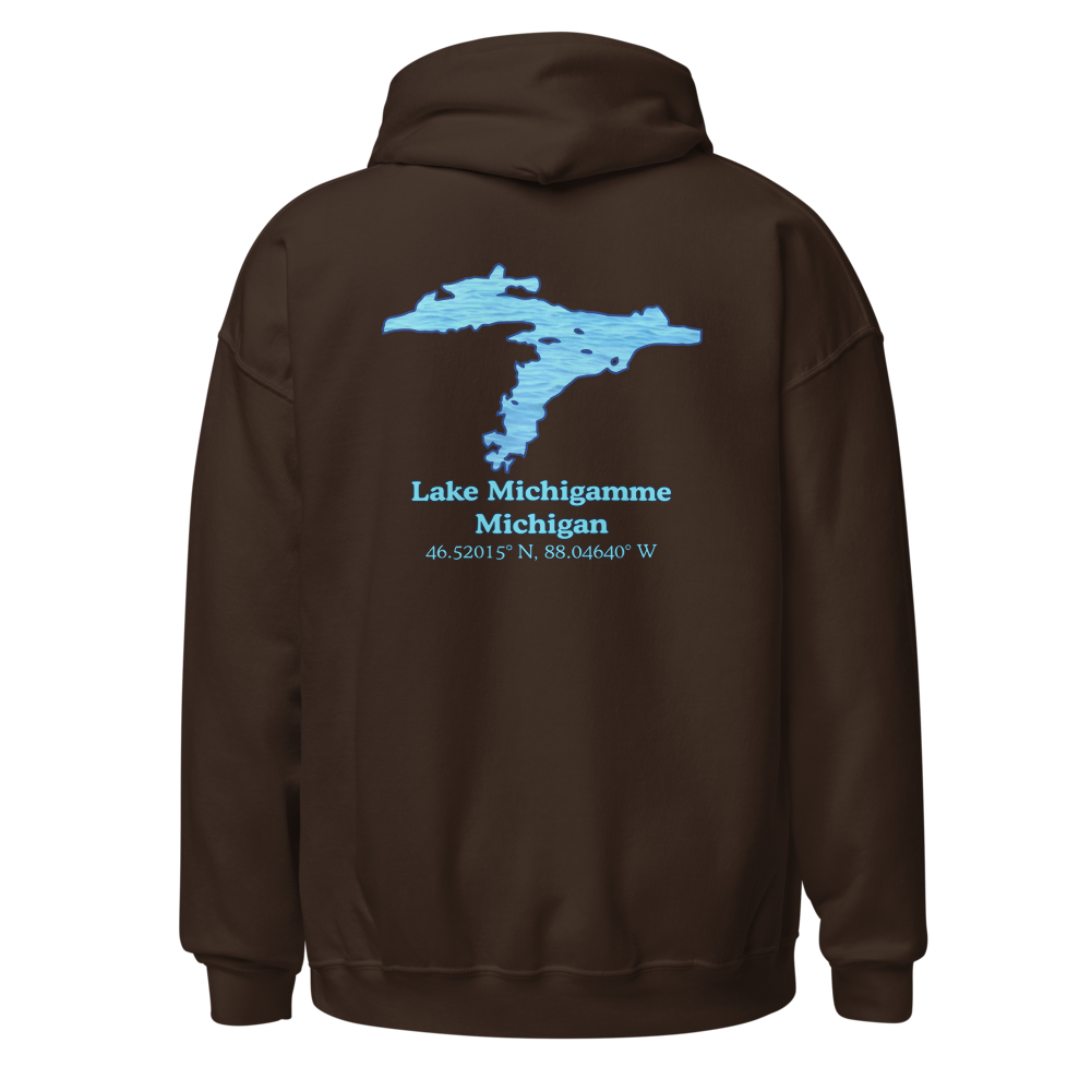 Lake Michigamme Unisex Pullover Hoodie