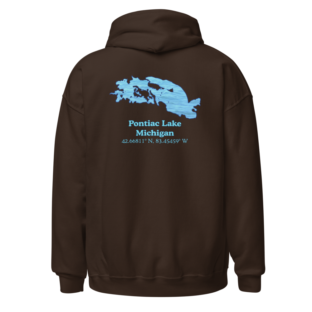 Classic Unisex Pullover Hoodie - Pontiac Lake on back and We Lake You on front